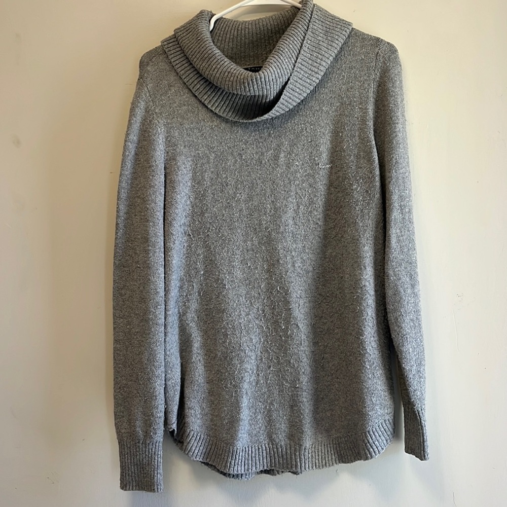 Large gray sweater